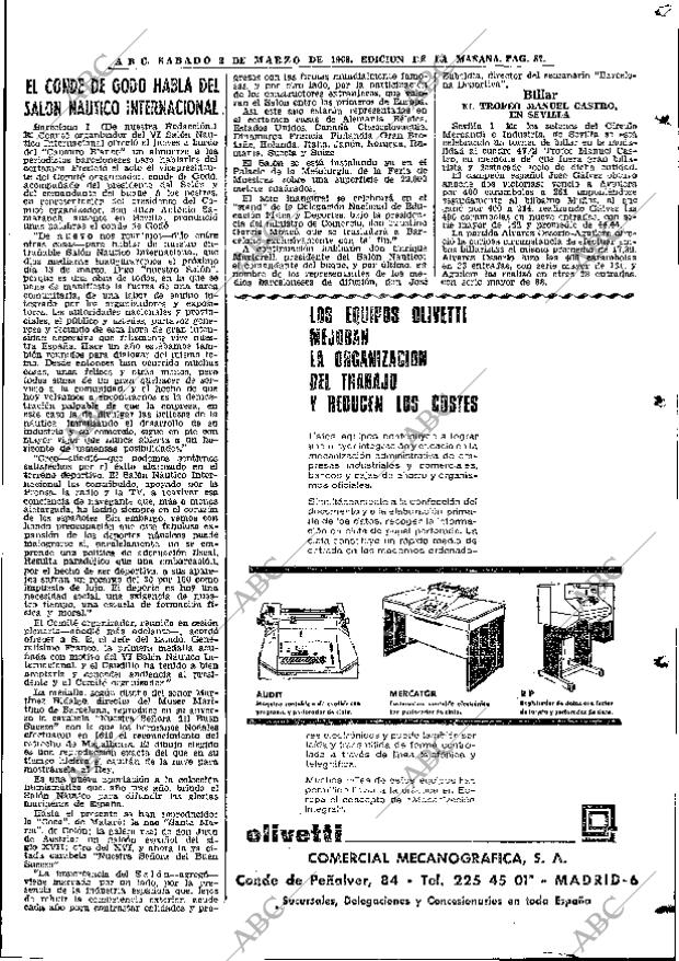 ABC MADRID 02-03-1968 página 87