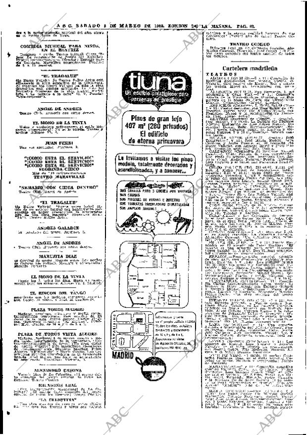 ABC MADRID 02-03-1968 página 92