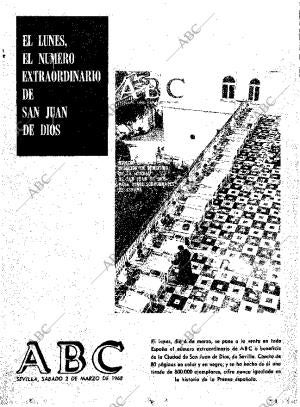 ABC SEVILLA 02-03-1968 página 1