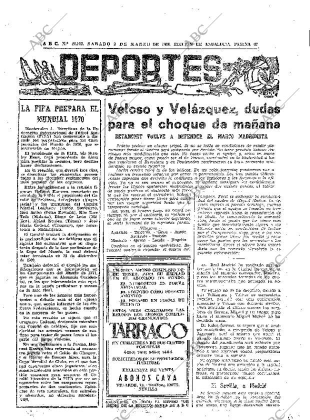 ABC SEVILLA 02-03-1968 página 67