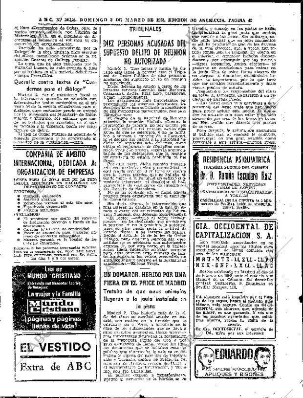 ABC SEVILLA 03-03-1968 página 42