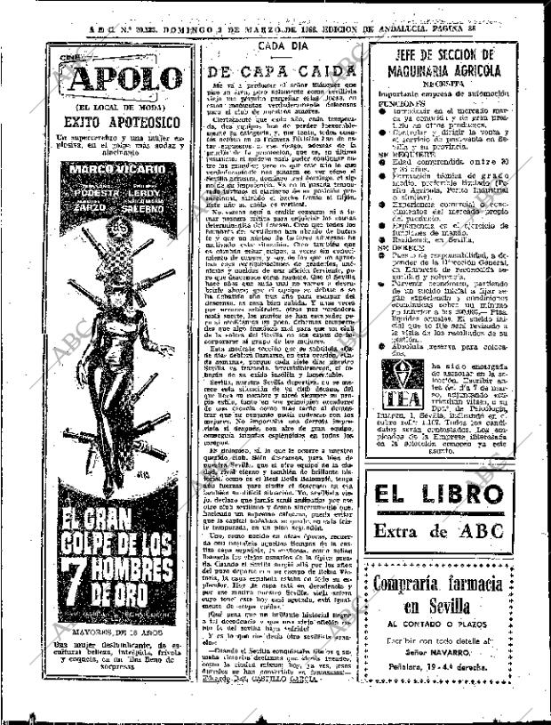 ABC SEVILLA 03-03-1968 página 88