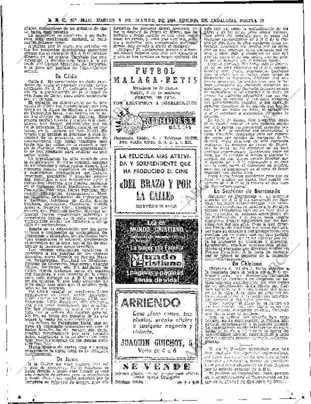 ABC SEVILLA 05-03-1968 página 22