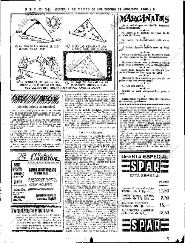 ABC SEVILLA 05-03-1968 página 31