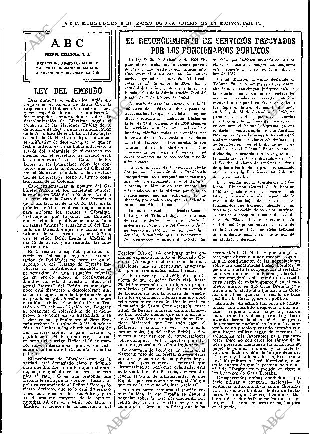 ABC MADRID 06-03-1968 página 24