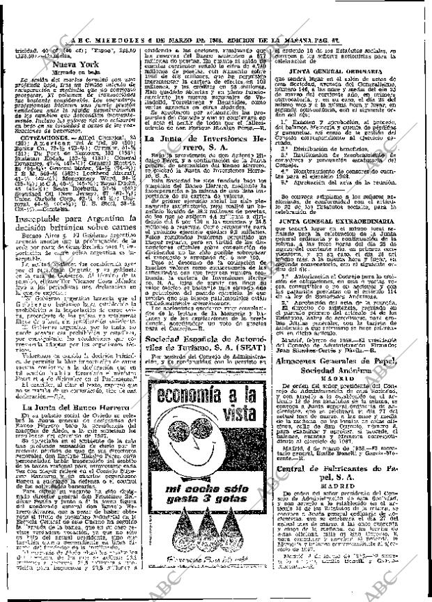 ABC MADRID 06-03-1968 página 68
