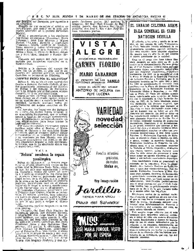 ABC SEVILLA 07-03-1968 página 47