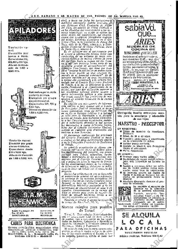 ABC MADRID 09-03-1968 página 62