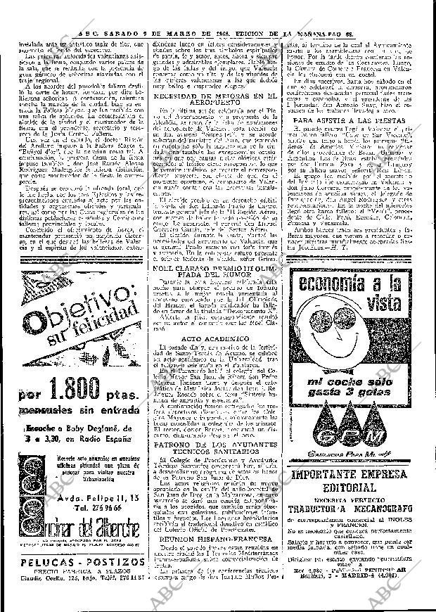 ABC MADRID 09-03-1968 página 68