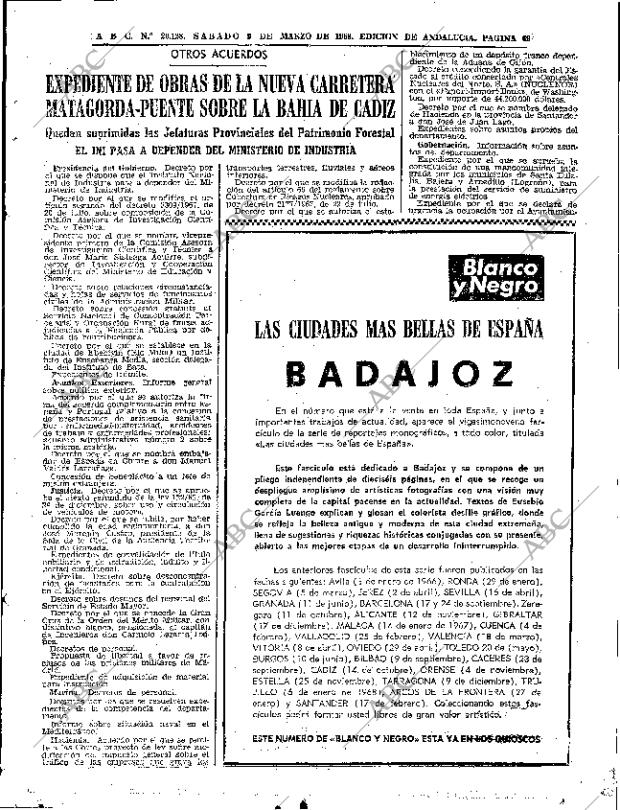 ABC SEVILLA 09-03-1968 página 67