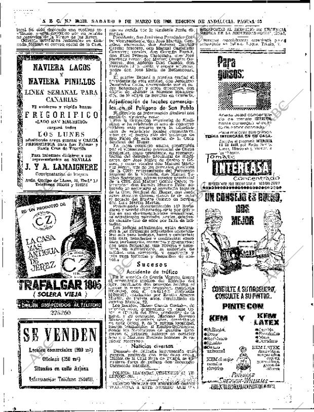 ABC SEVILLA 09-03-1968 página 90