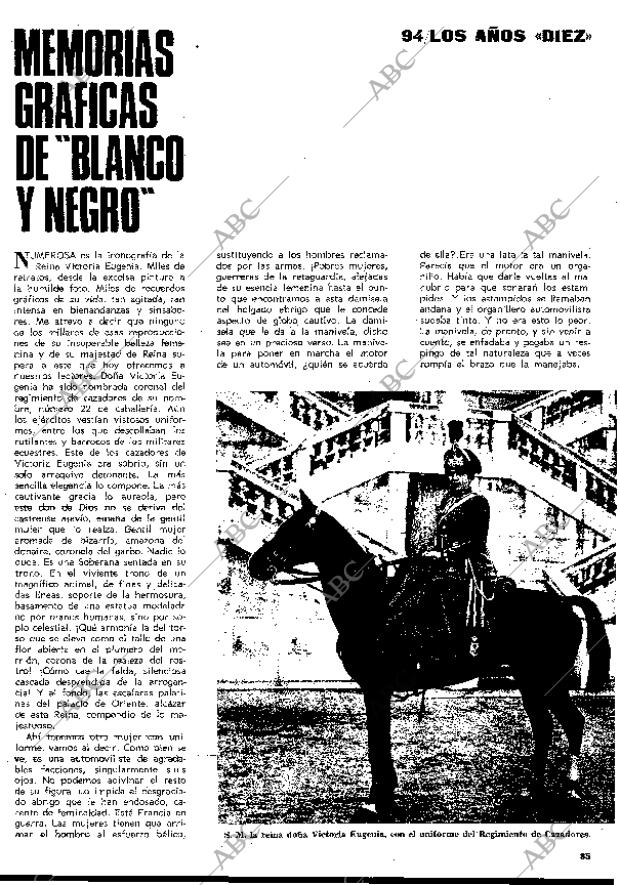 BLANCO Y NEGRO MADRID 09-03-1968 página 85