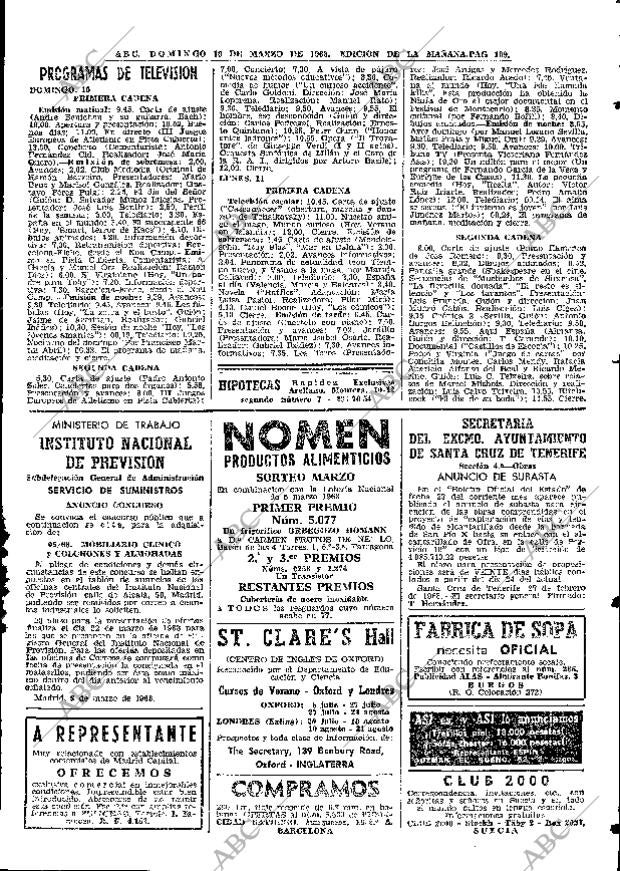 ABC MADRID 10-03-1968 página 109