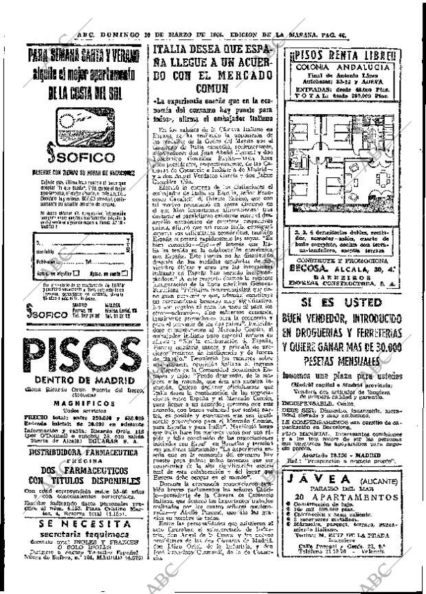 ABC MADRID 10-03-1968 página 46