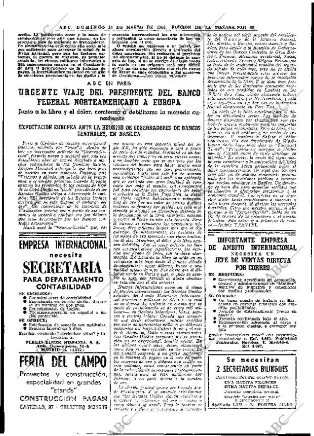 ABC MADRID 10-03-1968 página 48