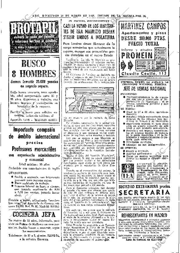 ABC MADRID 10-03-1968 página 54