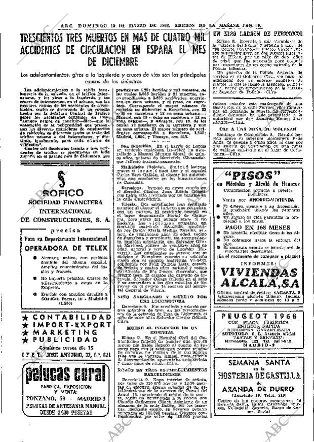 ABC MADRID 10-03-1968 página 60