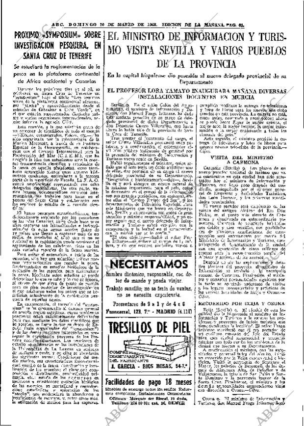 ABC MADRID 10-03-1968 página 61