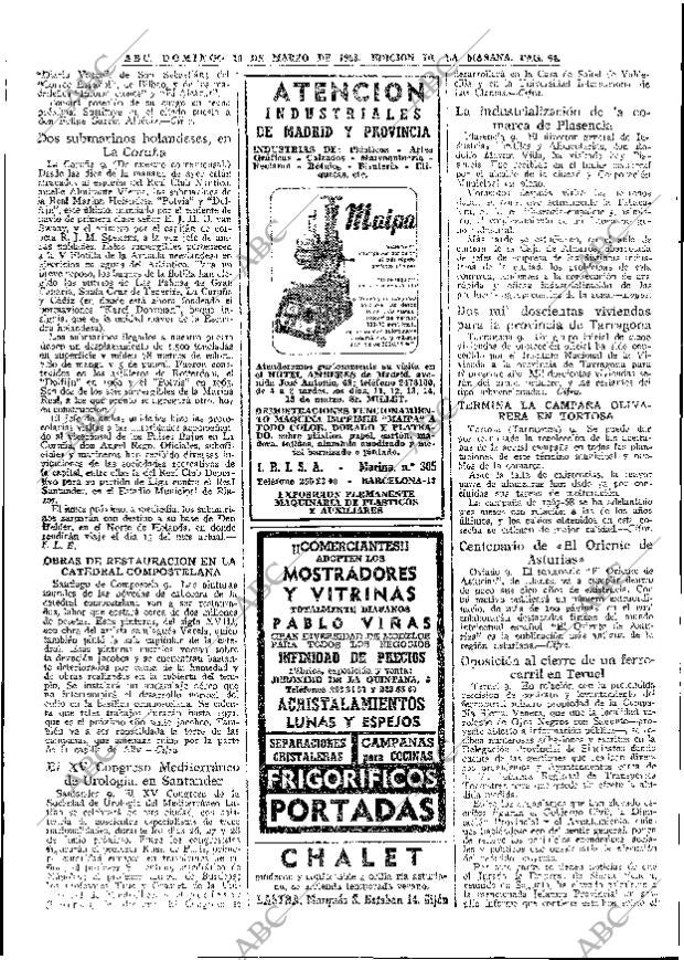 ABC MADRID 10-03-1968 página 64