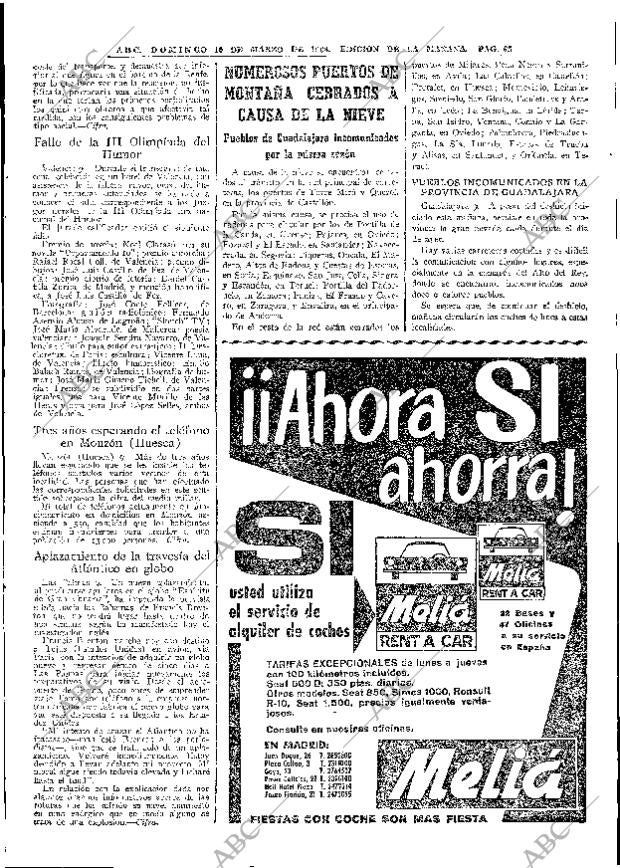 ABC MADRID 10-03-1968 página 65