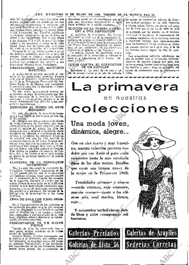 ABC MADRID 10-03-1968 página 71