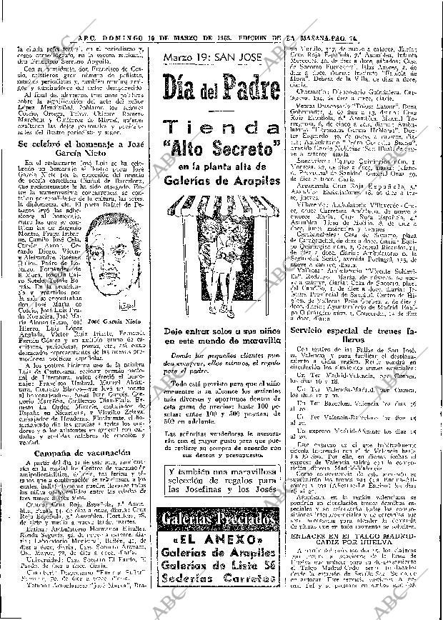 ABC MADRID 10-03-1968 página 74