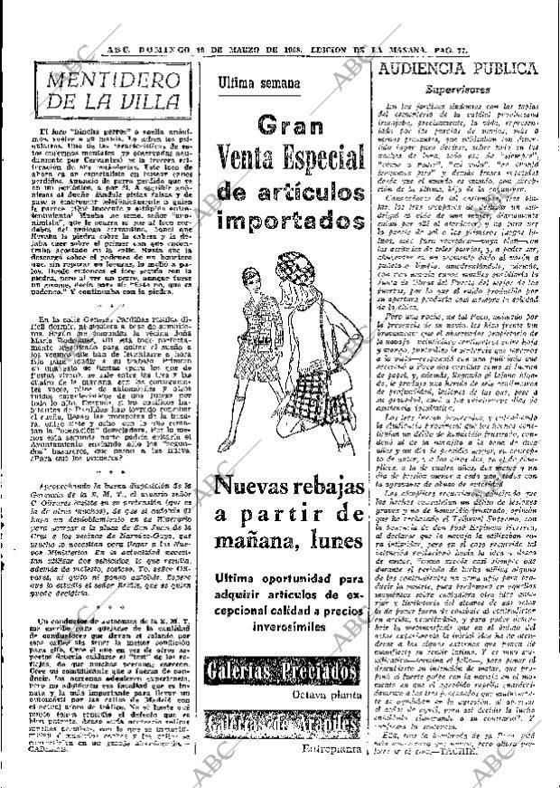 ABC MADRID 10-03-1968 página 77