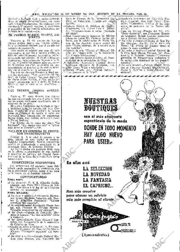 ABC MADRID 10-03-1968 página 81