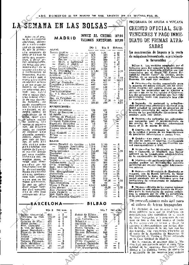 ABC MADRID 10-03-1968 página 85