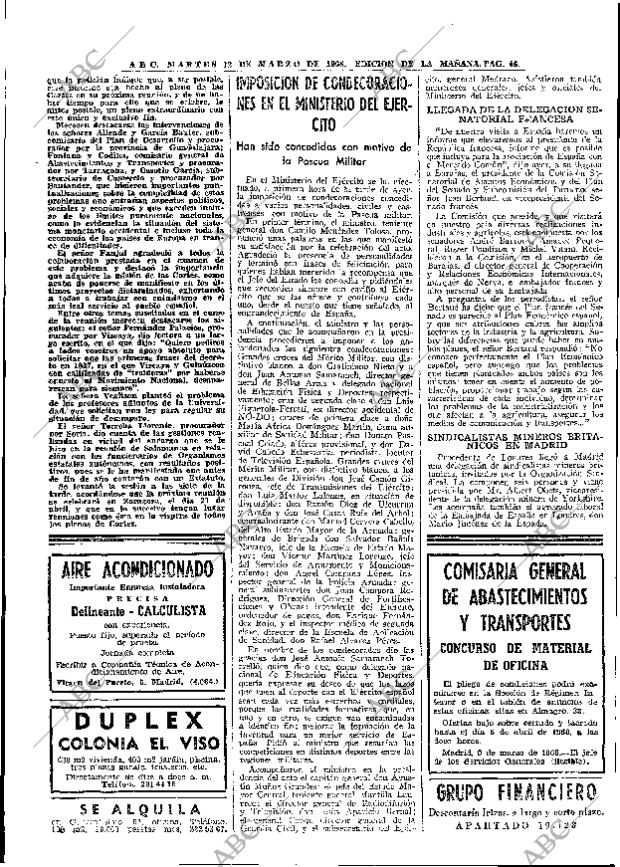 ABC MADRID 12-03-1968 página 46