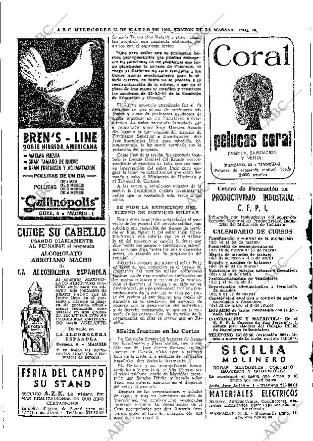 ABC MADRID 13-03-1968 página 36