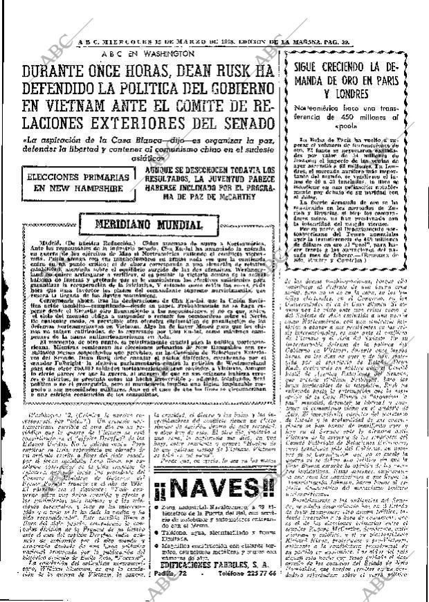 ABC MADRID 13-03-1968 página 39