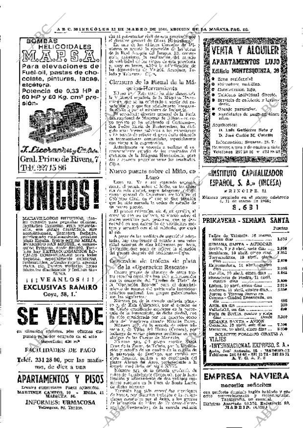 ABC MADRID 13-03-1968 página 56