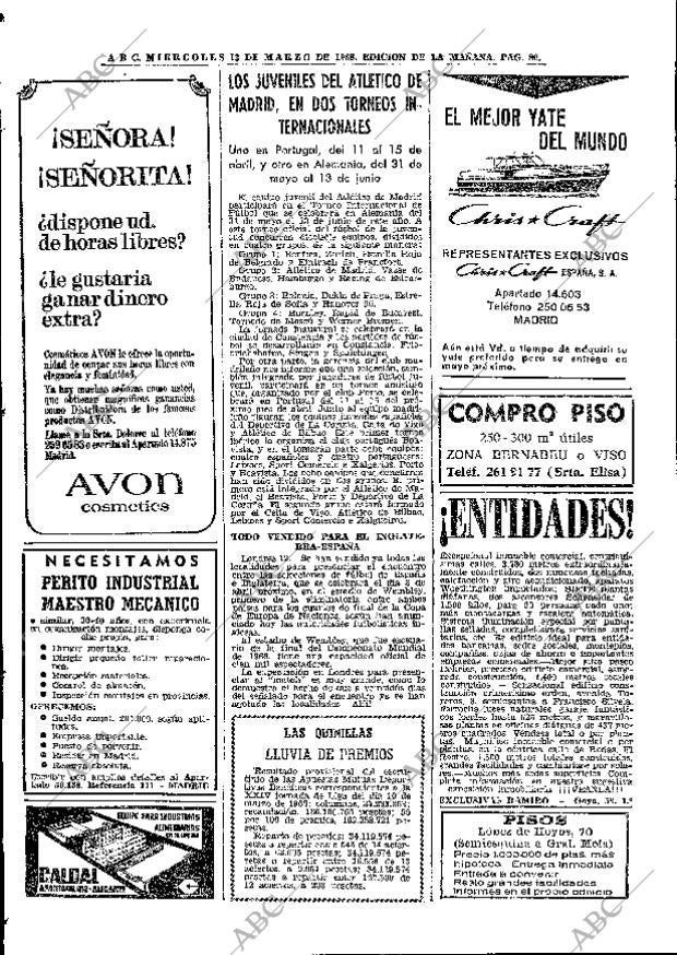 ABC MADRID 13-03-1968 página 80