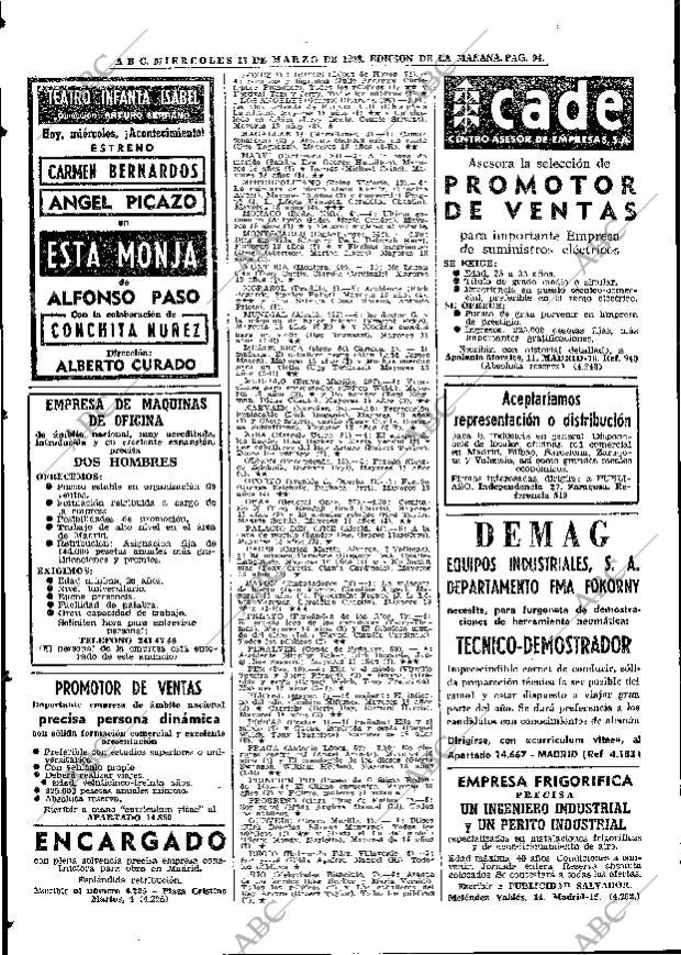 ABC MADRID 13-03-1968 página 94