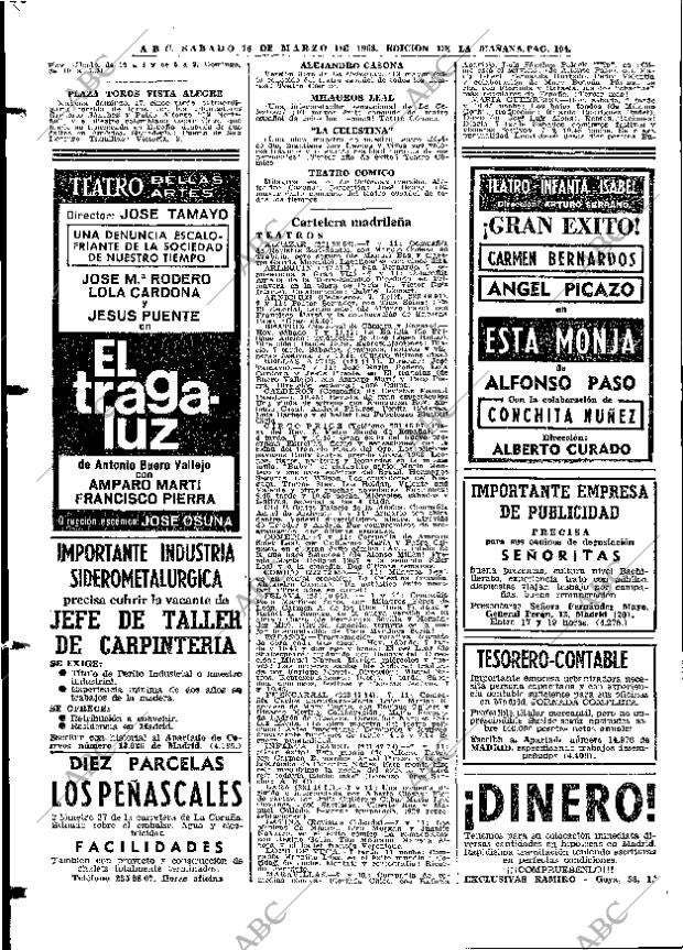 ABC MADRID 16-03-1968 página 104