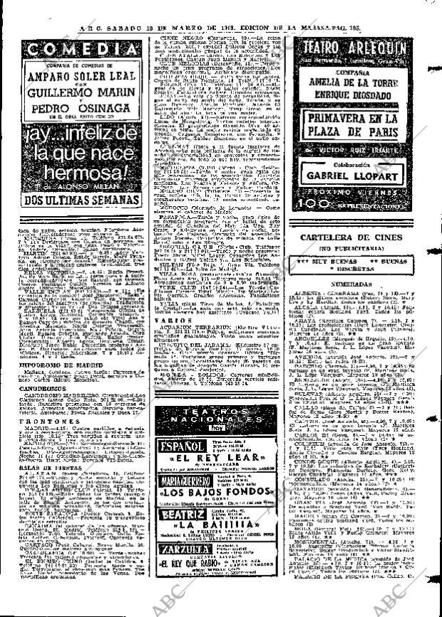 ABC MADRID 16-03-1968 página 105