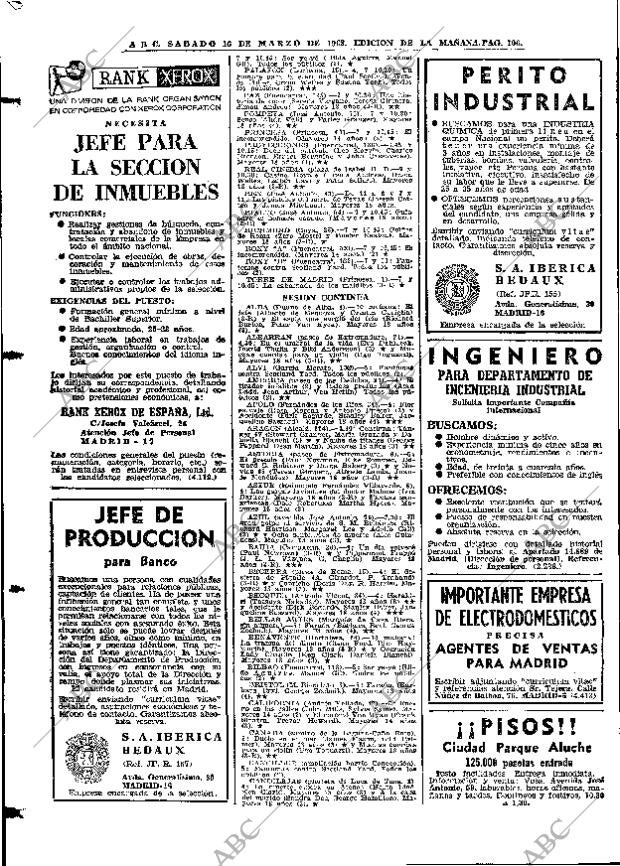 ABC MADRID 16-03-1968 página 106