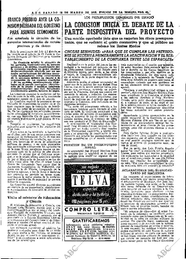 ABC MADRID 16-03-1968 página 61