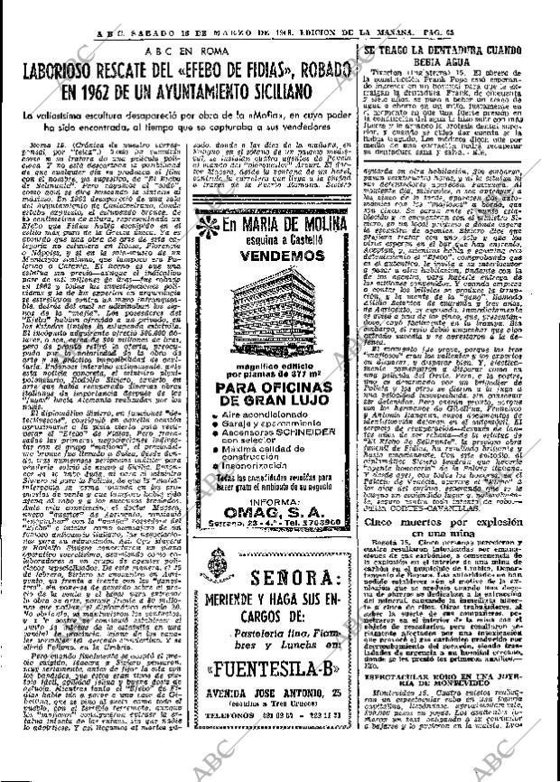 ABC MADRID 16-03-1968 página 65