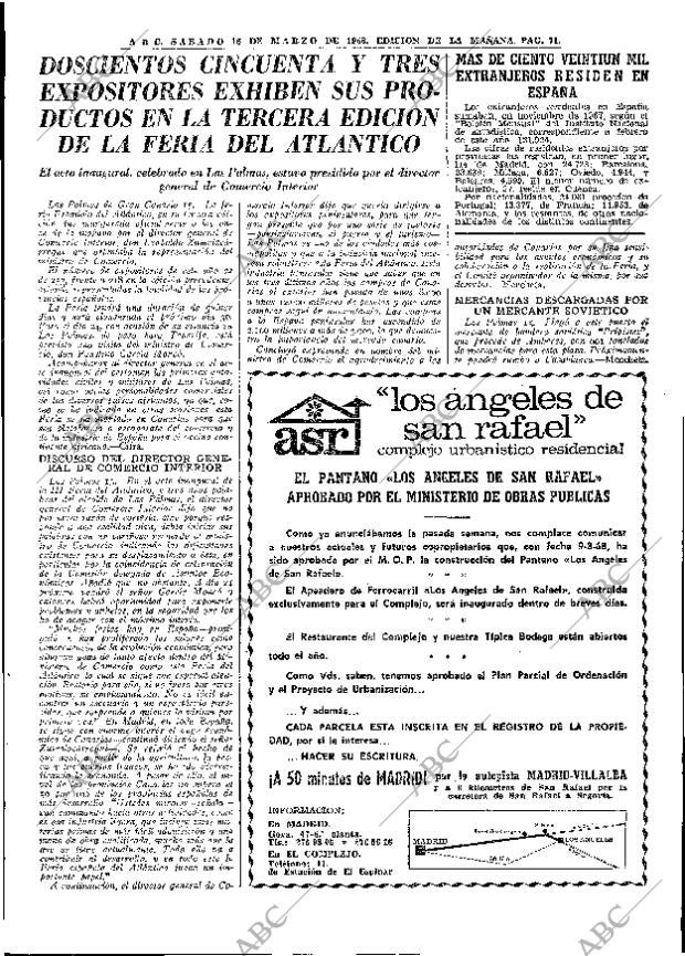 ABC MADRID 16-03-1968 página 71