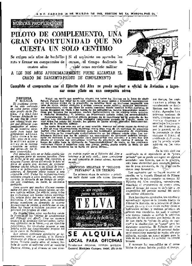 ABC MADRID 16-03-1968 página 81