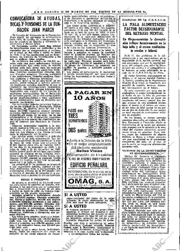 ABC MADRID 16-03-1968 página 85