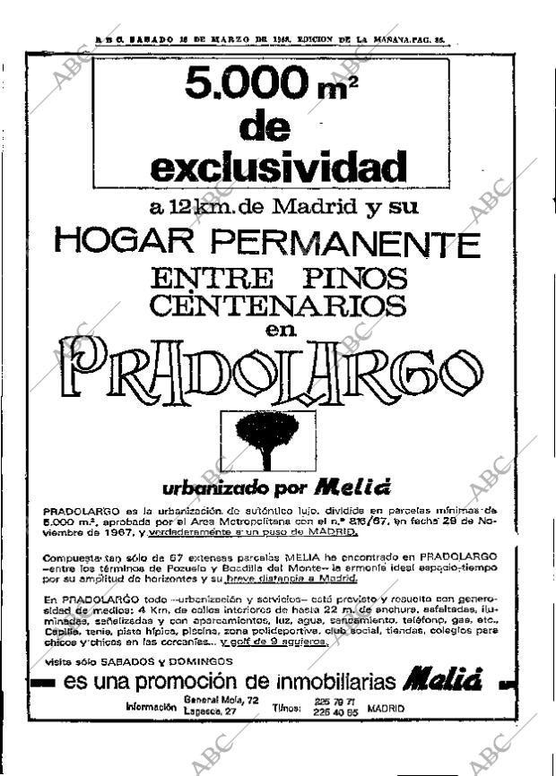 ABC MADRID 16-03-1968 página 86