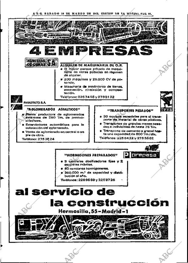 ABC MADRID 16-03-1968 página 92