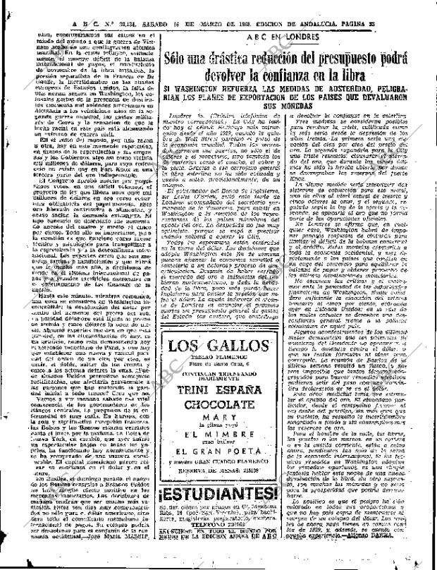 ABC SEVILLA 16-03-1968 página 33