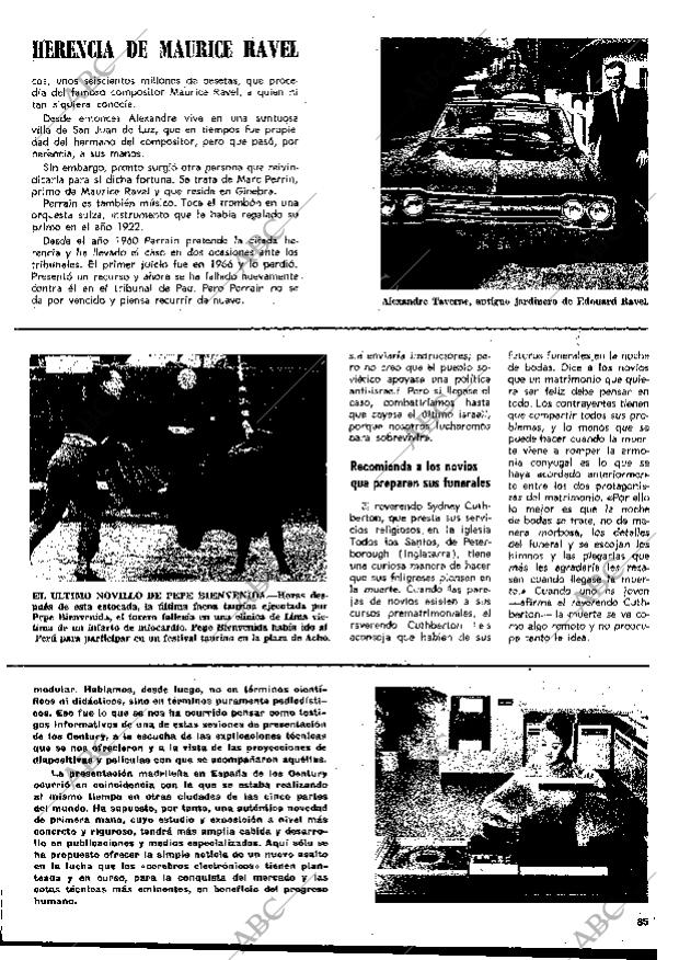 BLANCO Y NEGRO MADRID 16-03-1968 página 85