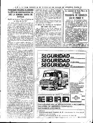 ABC SEVILLA 22-03-1968 página 49