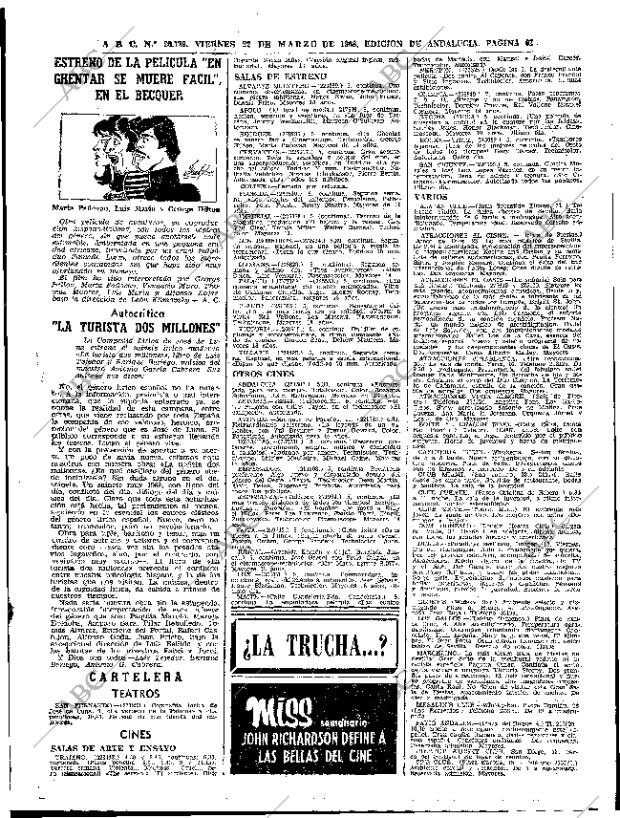 ABC SEVILLA 22-03-1968 página 61