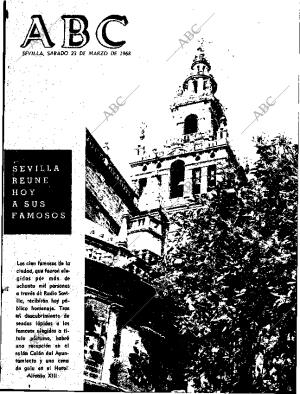 ABC SEVILLA 23-03-1968 página 1